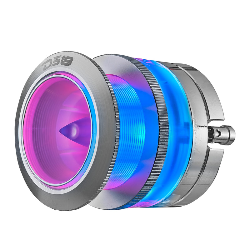 Load image into Gallery viewer, 2.3&quot; Neodymium Super Bullet Tweeter with 1&quot; Aluminum Voice Coil &amp; Digital LED Lights
