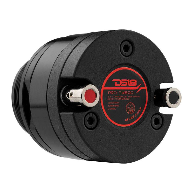 Load image into Gallery viewer, 2.3&quot; High Compression Neodymium Super Bullet Tweeter 100 Watts 1.4&quot; Aluminum 4-Ohm Vc - Skoutley Outdoors LLC
