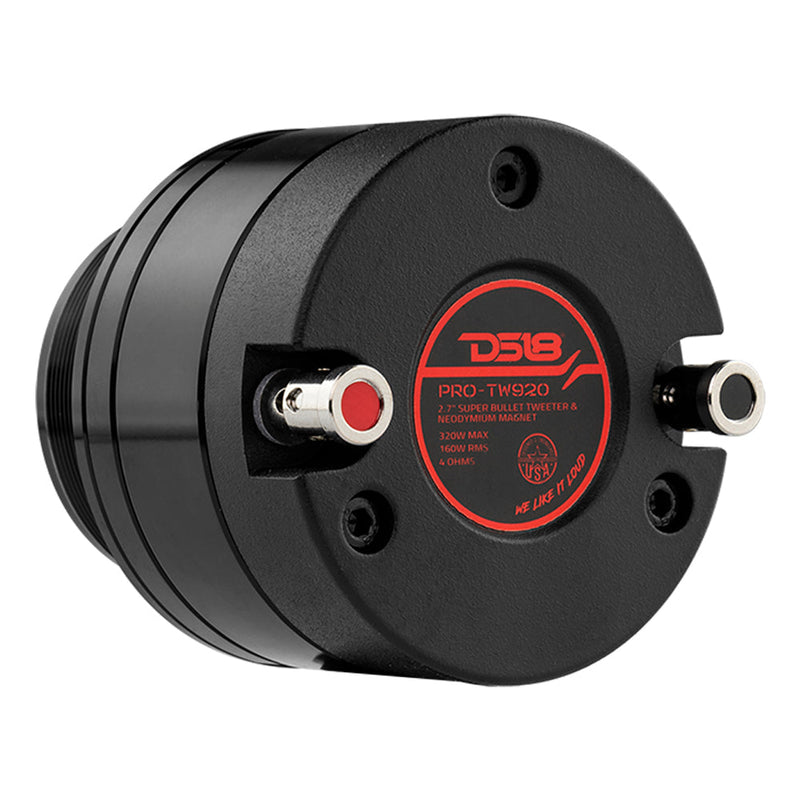 Load image into Gallery viewer, 2.7&quot; High Compression Neodymium Super Bullet Tweeter 160 Watts 1.4&quot; Titanium 4-Ohm Vc
