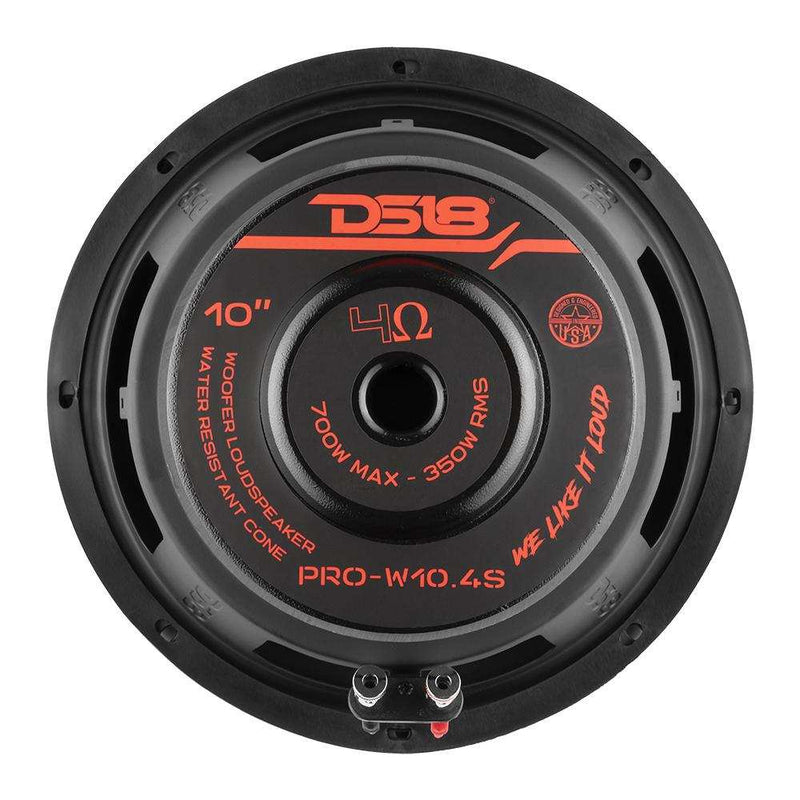 Load image into Gallery viewer, PRO 10&quot; Water Resistant Woofer 350 Watts Rms 4-Ohm SVC - Skoutley Outdoors LLC
