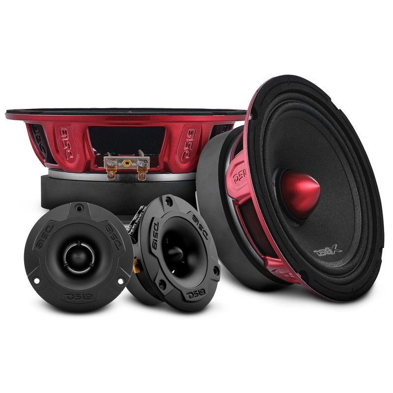 Load image into Gallery viewer, PRO Audio 6.5″ Speaker Upgrade Kit –  With OEM Speaker Adapters, Amplifier &amp; Wiring Kit
