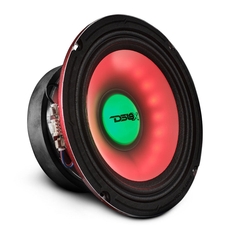 Load image into Gallery viewer, 6.5&quot; Mid-Range Loudspeaker with Dual RGB LED For Cone &amp; Dust Cap 250 Watts 4-Ohm

