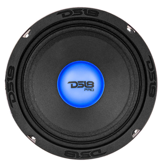 PRO-X 6.5" Mid-Range Loudspeaker with RGB Light Dust Cap 250 Watts Rms 4-Ohm
