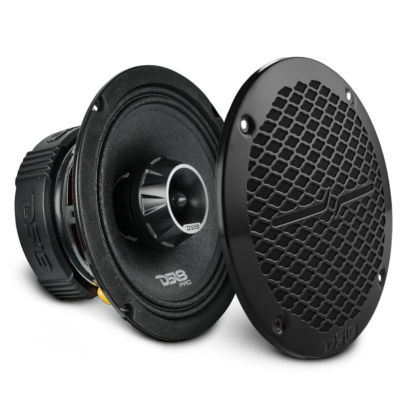 Load image into Gallery viewer, PRO-ZT 6.5" Coaxial Mid-Range Loudspeaker with Water-Resistant Cone Built-in Bullet Tweeter and Grill | 225W RMS 4-Ohm
