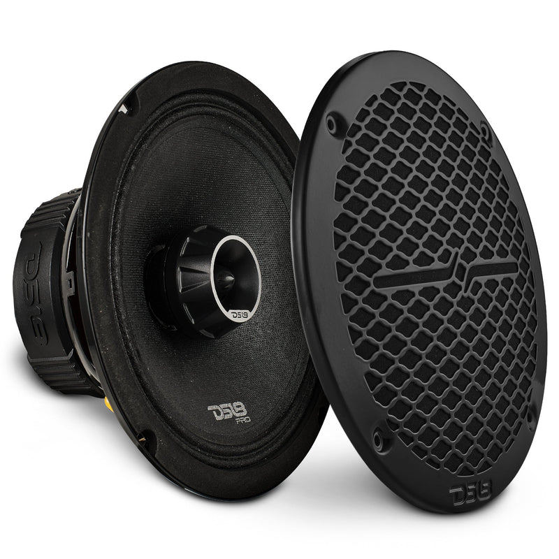 Load image into Gallery viewer, PRO-ZT 8" Coaxial Mid-Range Loudspeaker with Water-Resistant Cone Built-in Bullet Tweeter and Grill | 275W RMS 4-Ohm
