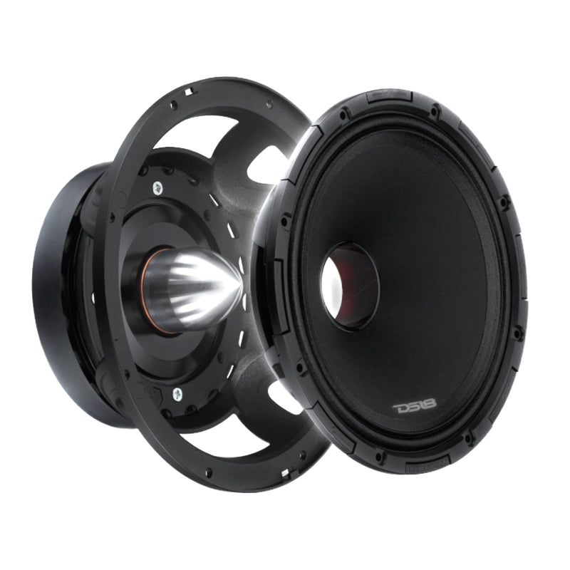 Load image into Gallery viewer, PROJECT360 8” High-Sensitivity Mid-High Loudspeaker with Bullet - 300W RMS 8-Ohm - Rotating Recone Design For Quick Repair
