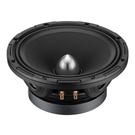 PROJECT360 8” High-Sensitivity Mid-High Loudspeaker with Bullet - 300W RMS 8-Ohm - Rotating Recone Design For Quick Repair