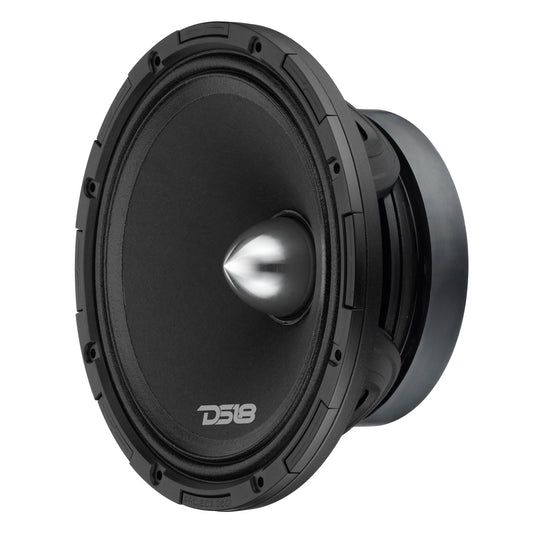PROJECT360 8” High-Sensitivity Mid-High Loudspeaker with Bullet - 300W RMS 8-Ohm - Rotating Recone Design For Quick Repair