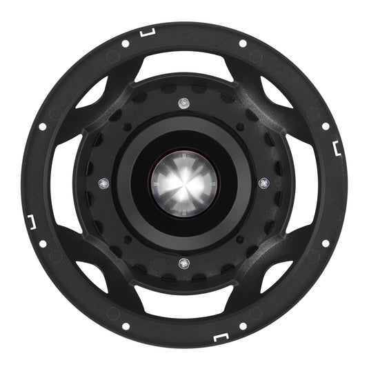 PROJECT360 8” High-Sensitivity Mid-High Loudspeaker with Bullet - 300W RMS 8-Ohm - Rotating Recone Design For Quick Repair
