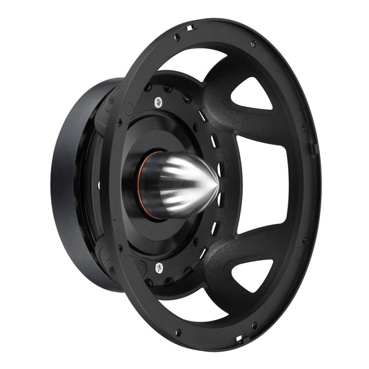 PROJECT360 8” High-Sensitivity Mid-High Loudspeaker with Bullet - 300W RMS 8-Ohm - Rotating Recone Design For Quick Repair