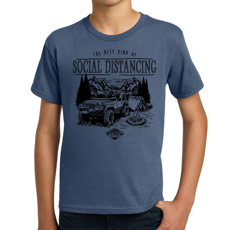 Load image into Gallery viewer, Social Distancing Youth T-Shirt
