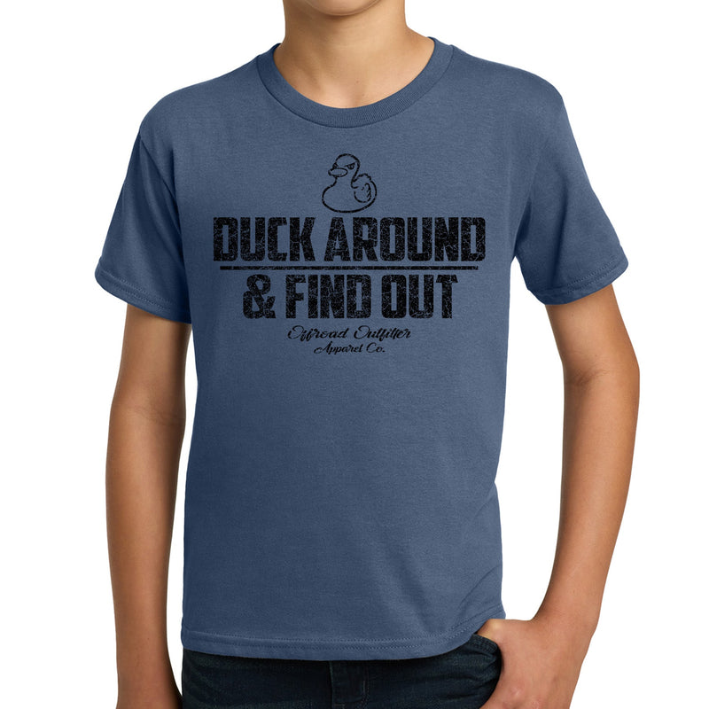 Load image into Gallery viewer, Duck Around and Find Out Youth T-Shirt

