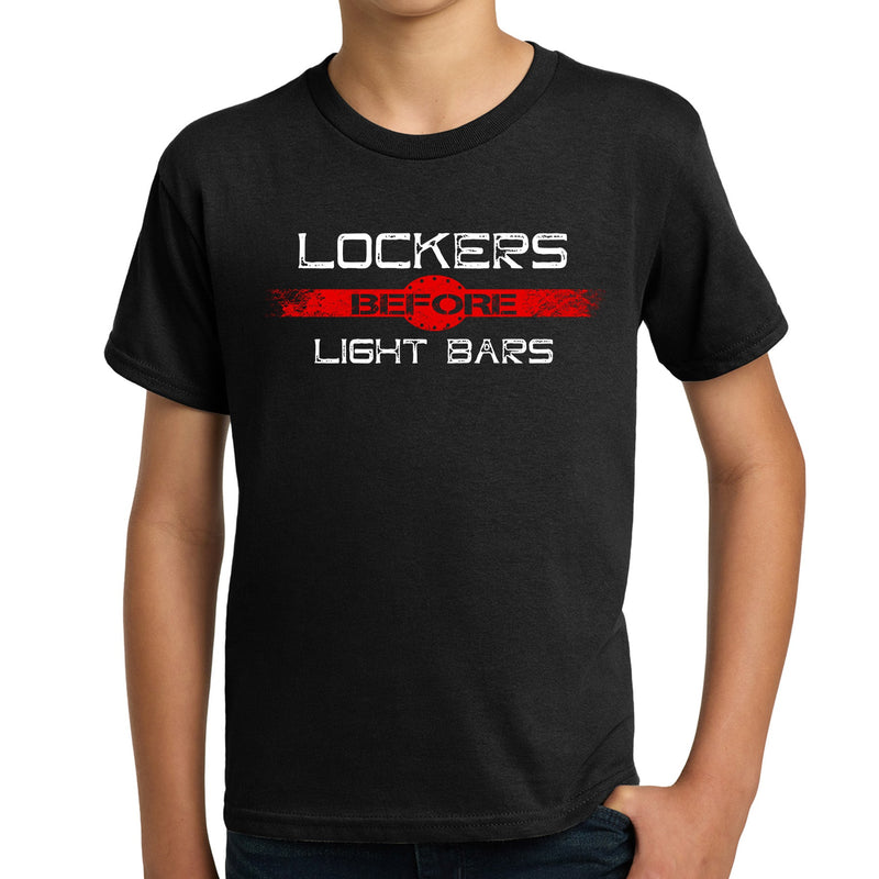 Load image into Gallery viewer, Lockers Before Light Bars Youth T-Shirt
