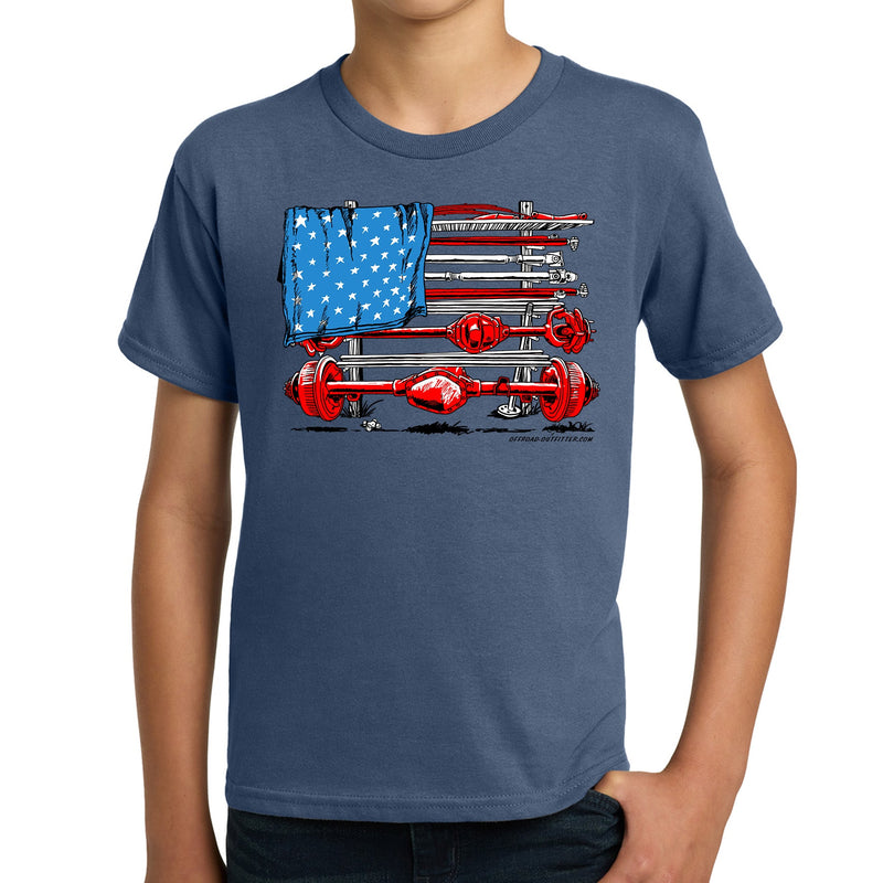 Load image into Gallery viewer, Parts Flag Youth T-Shirt
