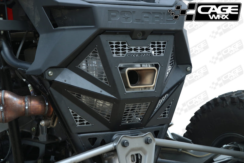 Load image into Gallery viewer, Polaris RZR Pro R Rear Exhaust Cover
