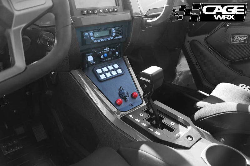 Load image into Gallery viewer, Polaris RZR PCI Radio &amp; Intercom Mount | (2020-2024) Pro R / Pro S / Turbo R / Pro XP | KENWOOD RADIO
