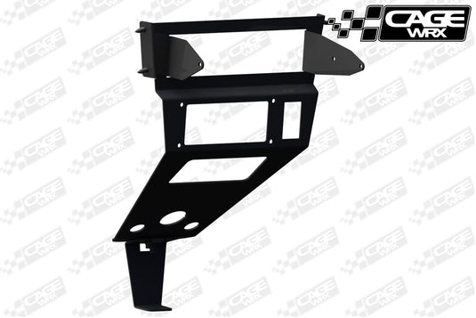 Polaris RZR PCI Radio & Intercom Mount | (2020-2024) Pro R / Pro S / Turbo R / Pro XP | KENWOOD RADIO