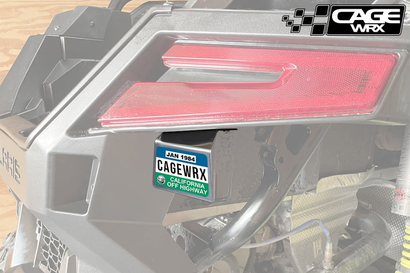 Load image into Gallery viewer, Polaris RZR Registration Mount | Pro R / Pro S / Turbo R / Pro XP
