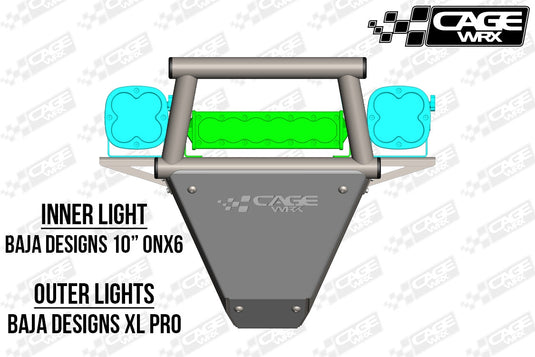 Polaris RZR Pro XP Front Bumper | Assembled