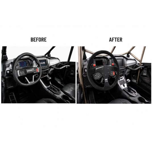 Polaris Pro Steering Button Mount - Adapt IQ