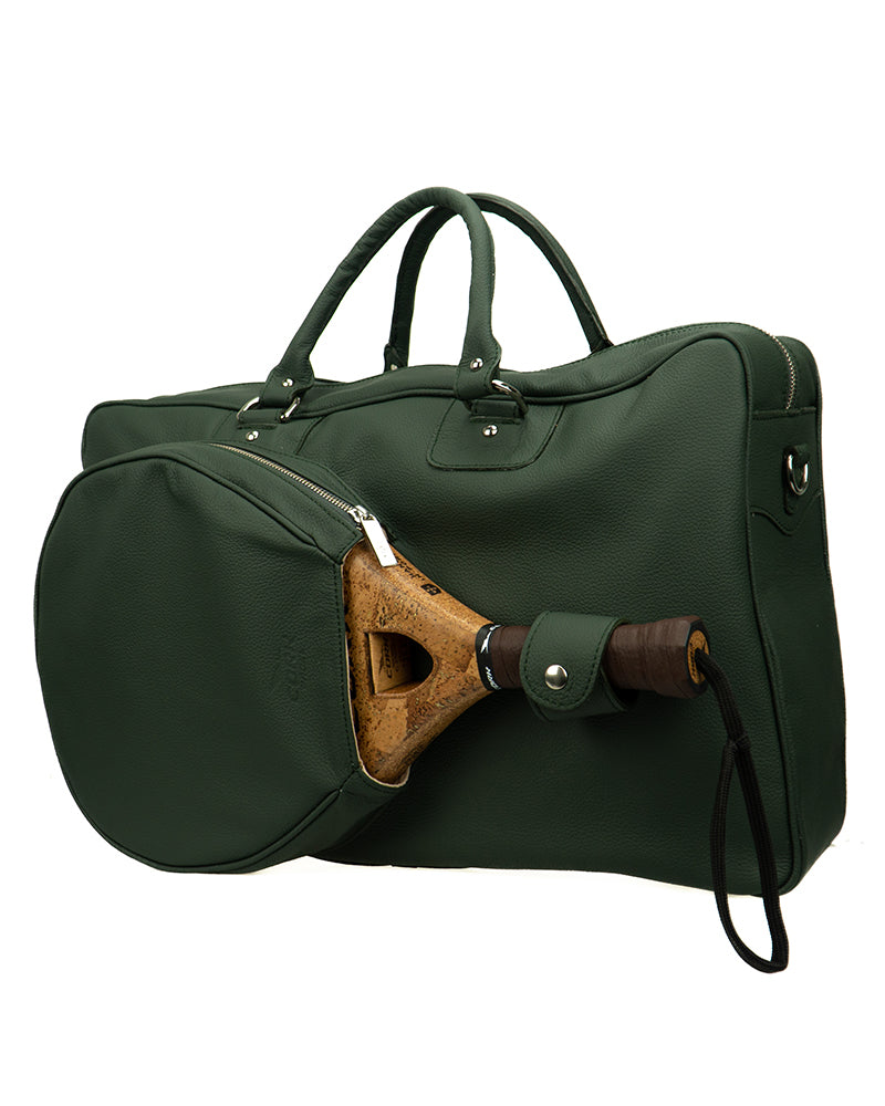 Load image into Gallery viewer, Vintage Leather Handbag Green
