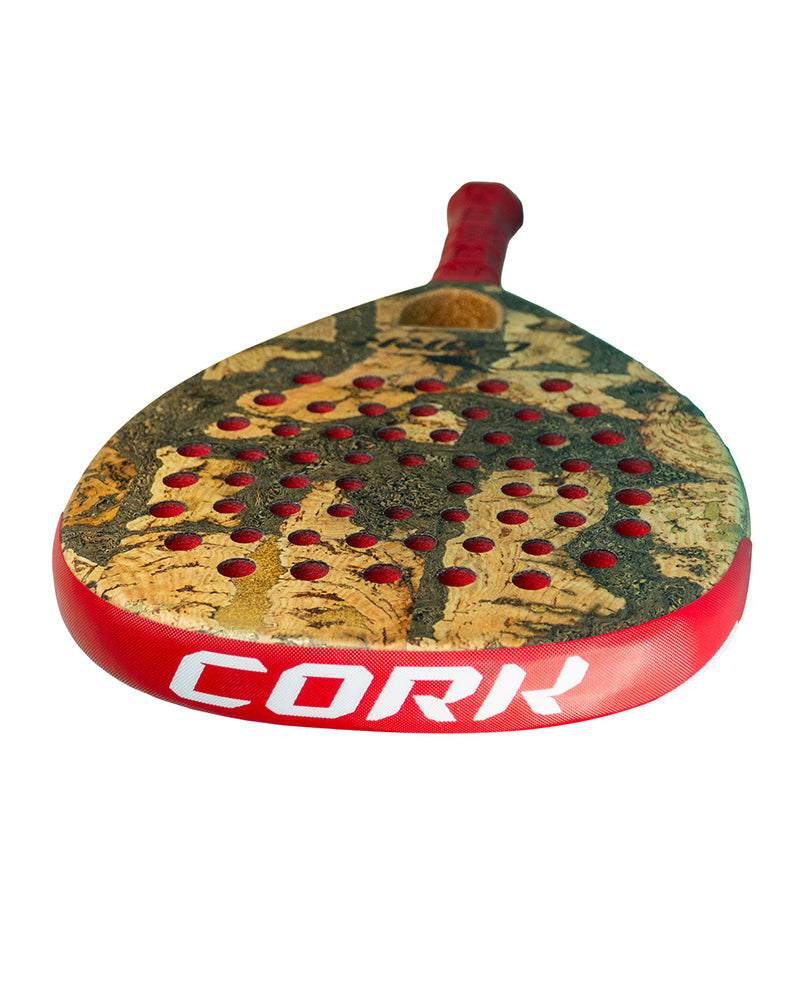 Load image into Gallery viewer, Cork Padel Racket Extreme Red + FREE Thermobag
