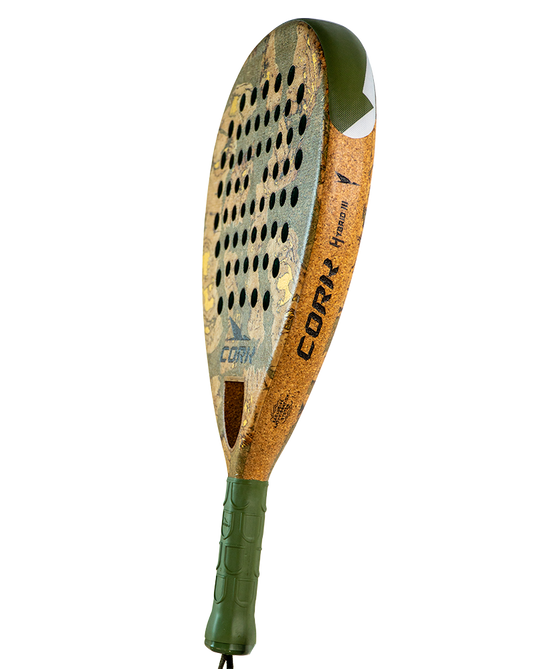 Cork Padel Racket Supreme Hybrid III + FREE Thermobag
