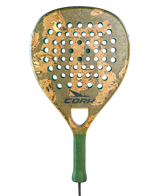 Cork Padel Racket Supreme Power III + FREE Thermobag