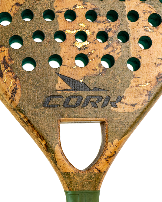 Cork Padel Racket Supreme Power III + FREE Thermobag
