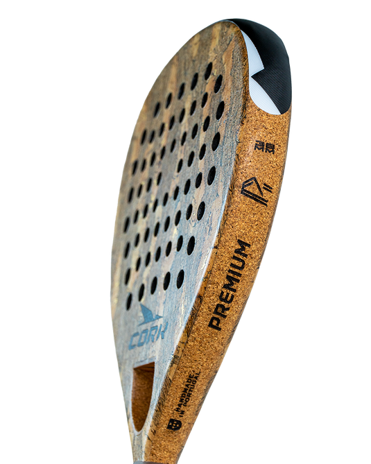 Cork Padel Racket Premium Power II + FREE Thermobag