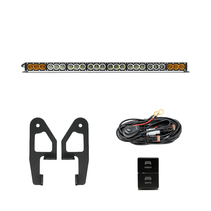 Load image into Gallery viewer, Premium Roof Rack Front Light Bar Kit for 2010-2024 Toyota 4Runner
