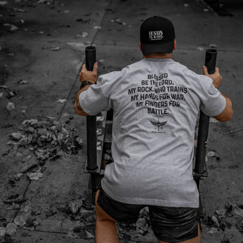 Load image into Gallery viewer, Psalm 144:1 Men's T-Shirt
