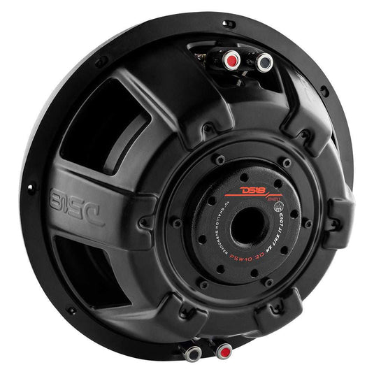 PS Shallow-Mount Water Resistant 10" Subwoofer 500 Watts Rms DVC 2-Ohm - Skoutley Outdoors LLC