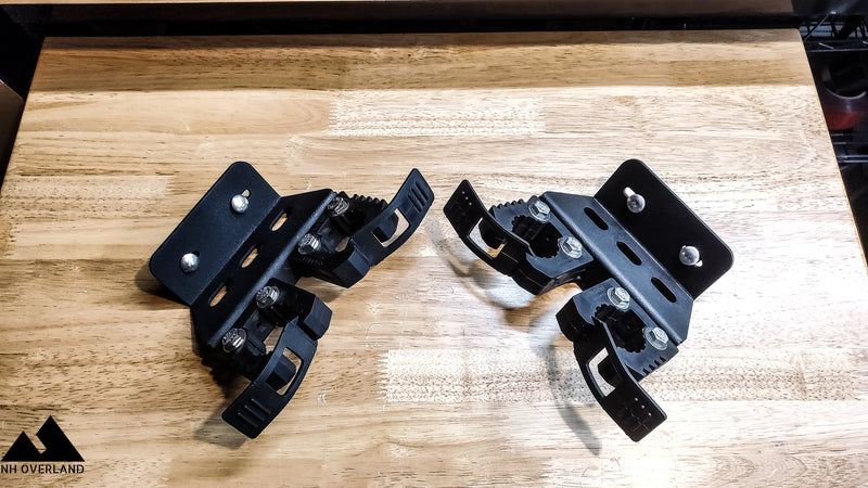 Load image into Gallery viewer, NH Overland Quick Fist Risers Inside Rack
