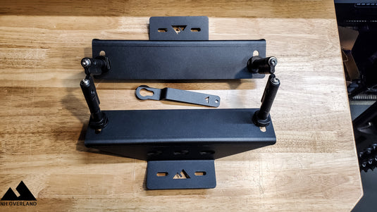 NH Overland Traction Board Raised Mounts