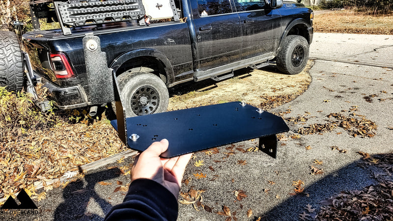 Load image into Gallery viewer, 19+ 5th Generation RAM 1500 Engine Bay Compressor Mount
