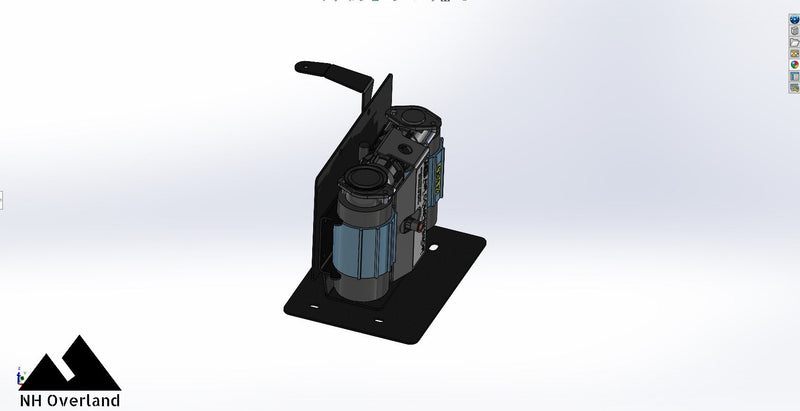 Load image into Gallery viewer, 14-18 GM Air Compressor Mount Bracket
