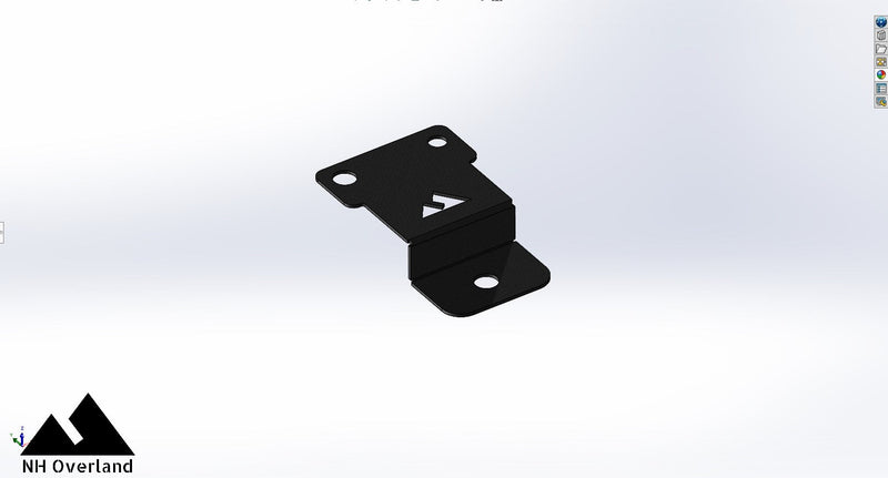 Load image into Gallery viewer, 14-18 GM Air Compressor Mount Bracket
