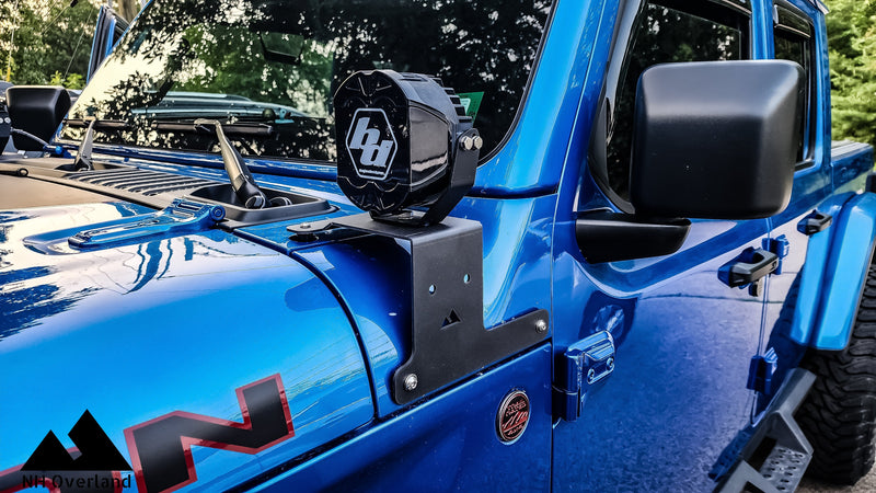 Load image into Gallery viewer, Jeep JL/JT Cowl Multi-Mount Bracket
