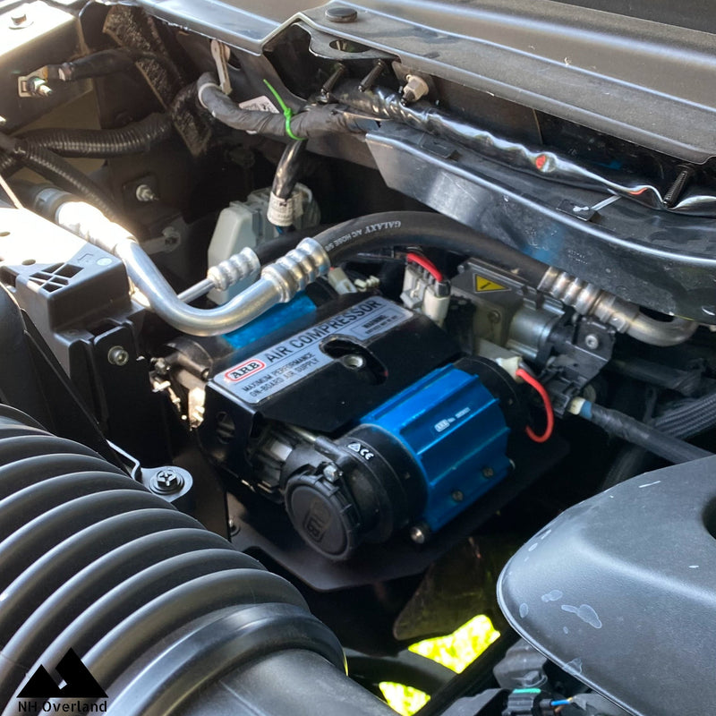 Load image into Gallery viewer, 19+ 5th Generation RAM 1500 Engine Bay Compressor Mount
