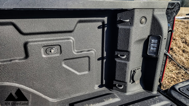 Load image into Gallery viewer, 19+ GM 1500 Bedside Compressor Mount
