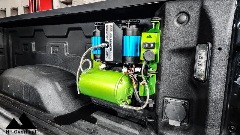 Load image into Gallery viewer, 19+ GM 1500 Bedside Compressor Mount
