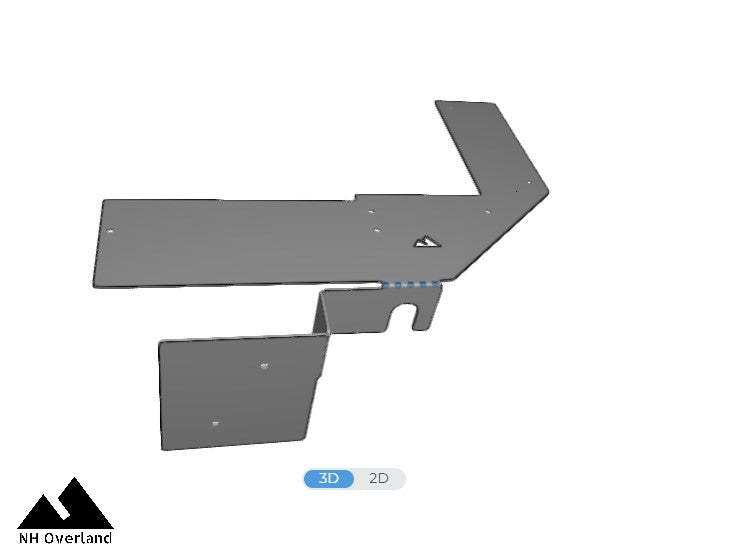 Load image into Gallery viewer, RAM TRX Auxiliary switch Mount
