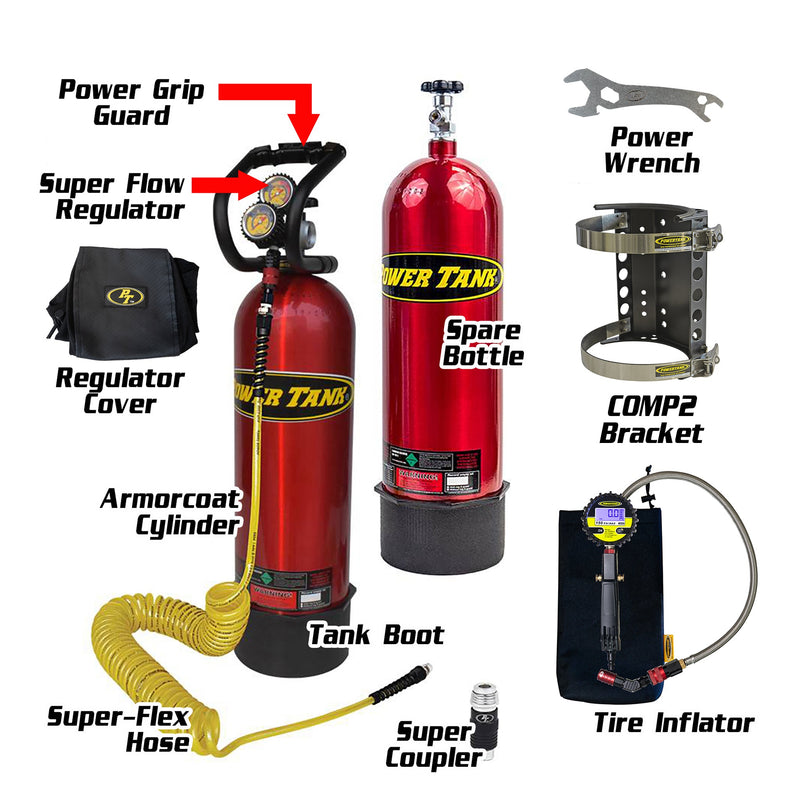 Load image into Gallery viewer, 15 lb Power Tank - Dual Bottle
