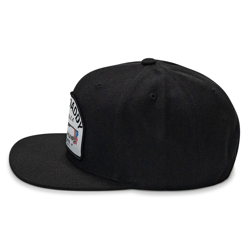 Load image into Gallery viewer, Pump Daddy Original Patch Flat Bill SnapBack Hat
