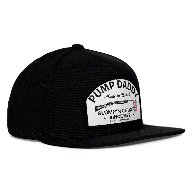 Load image into Gallery viewer, Pump Daddy Original Patch Flat Bill SnapBack Hat

