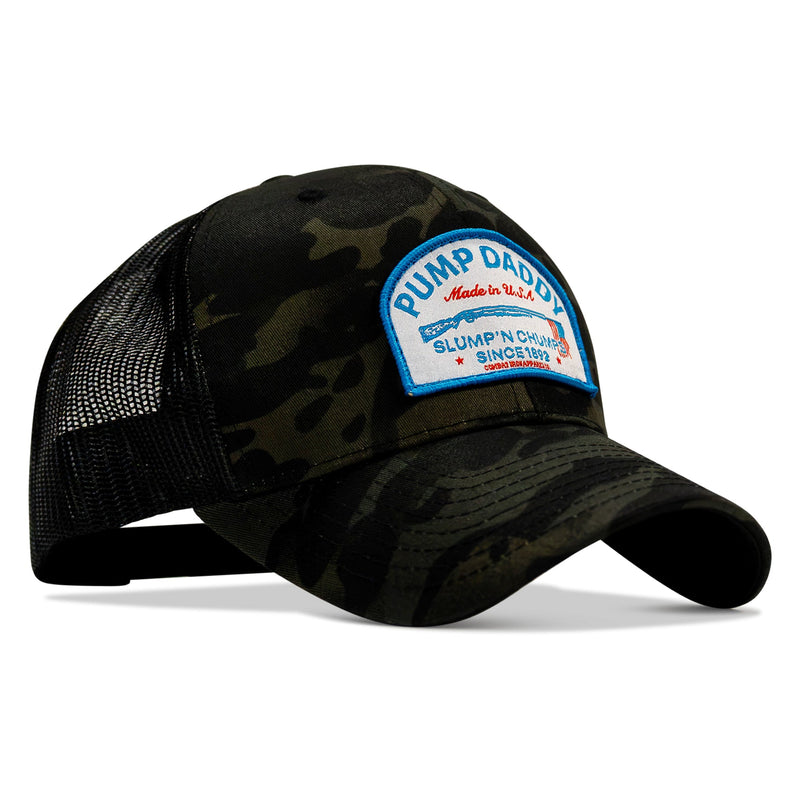 Load image into Gallery viewer, Pump Daddy Slump'n Chumps USA Patch SnapBack
