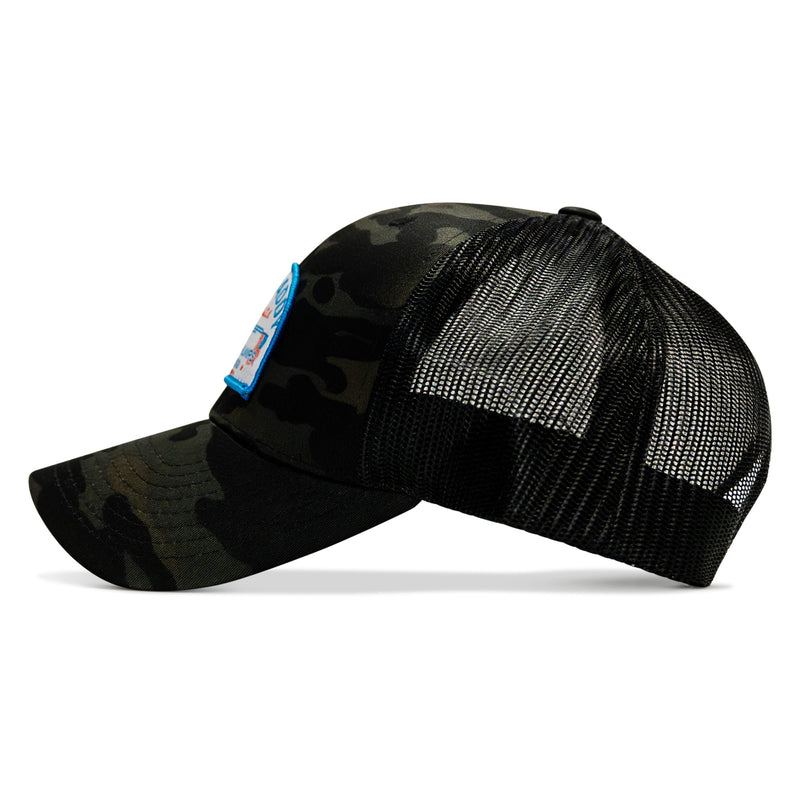Load image into Gallery viewer, Pump Daddy Slump'n Chumps USA Patch SnapBack
