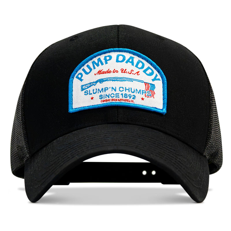 Load image into Gallery viewer, Pump Daddy Slump'n Chumps USA Patch SnapBack

