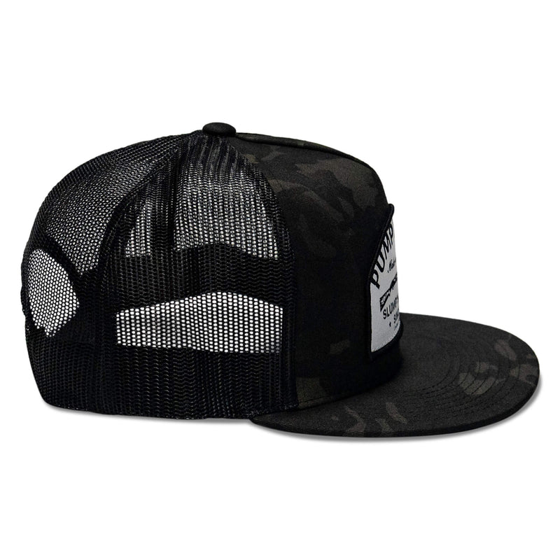 Load image into Gallery viewer, Pump Daddy Original Patch Flat Bill SnapBack Hat
